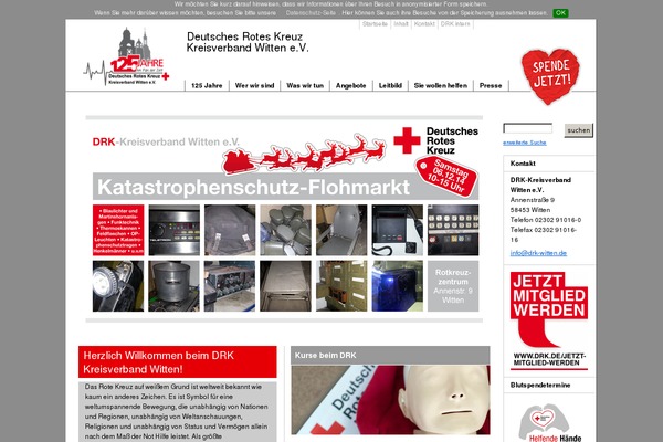 drk-witten.de site used Zyred