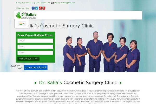 drkalia.com site used Drkalia