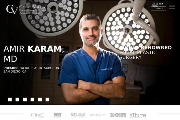 drkaram.com site used Karam