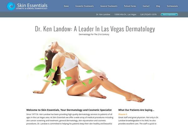 Central theme site design template sample