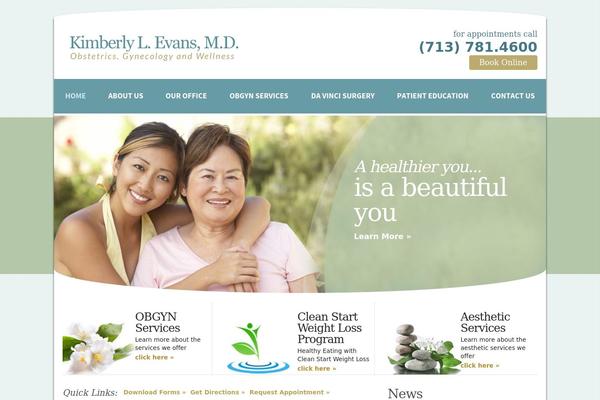 drkimberlyevans.com site used Davinci-a