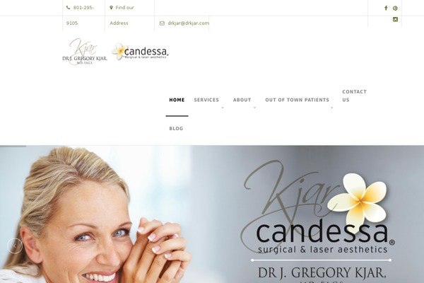 Proxima theme site design template sample