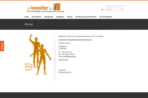 Choices theme site design template sample
