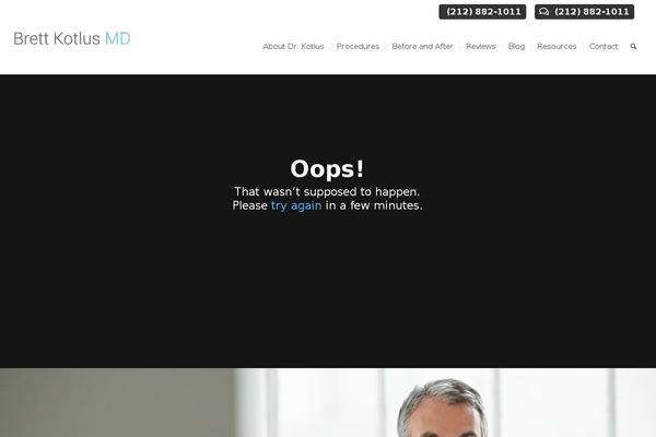 drkotlus.com site used Enfold-child