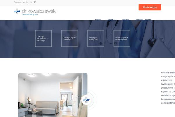 Medify theme site design template sample