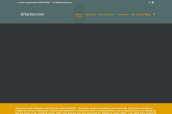 Highend theme site design template sample