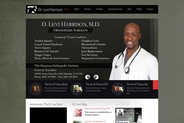 drleviharrison.com site used Power-gym-wordpress