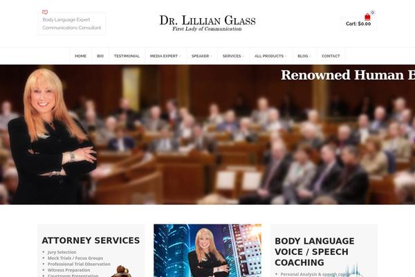 WooPress theme site design template sample