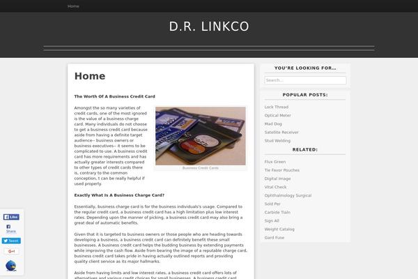 drlinkco.com site used Foundly