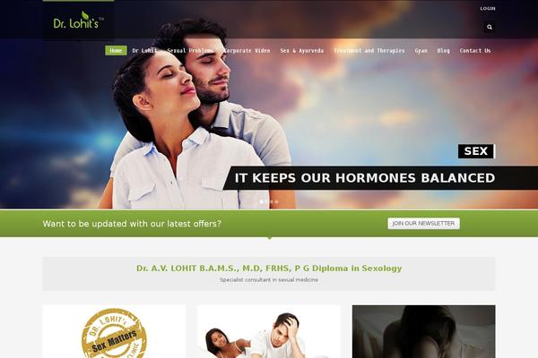 Kallyas theme site design template sample