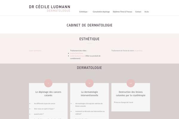 Oneup theme site design template sample