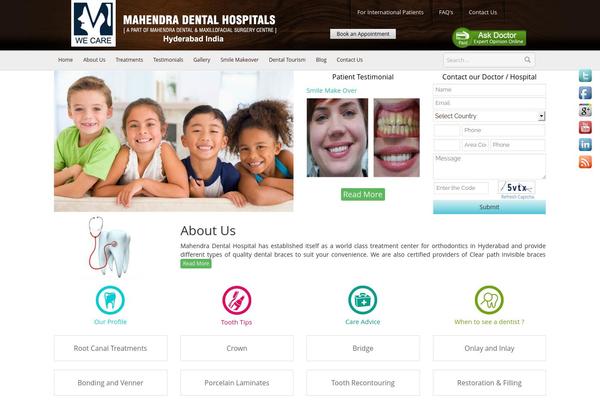 Site using Anvita_contact_form plugin
