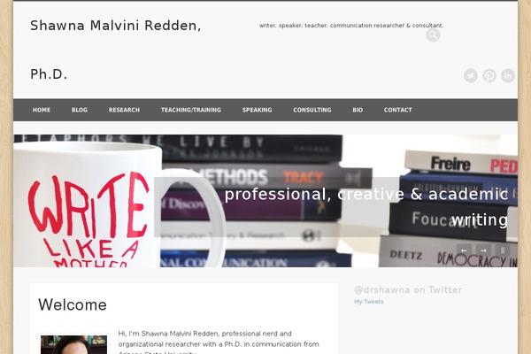 drmalviniredden.com site used Pinboard