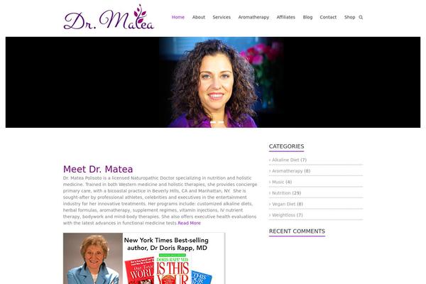 Esteem theme site design template sample