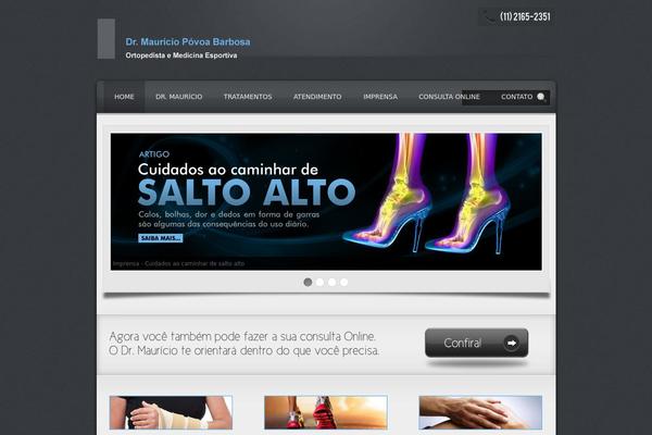Neptune theme site design template sample