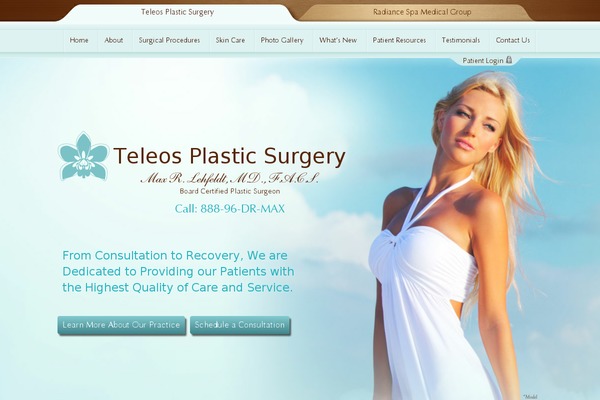 drmaxplasticsurgery.com site used Teleo