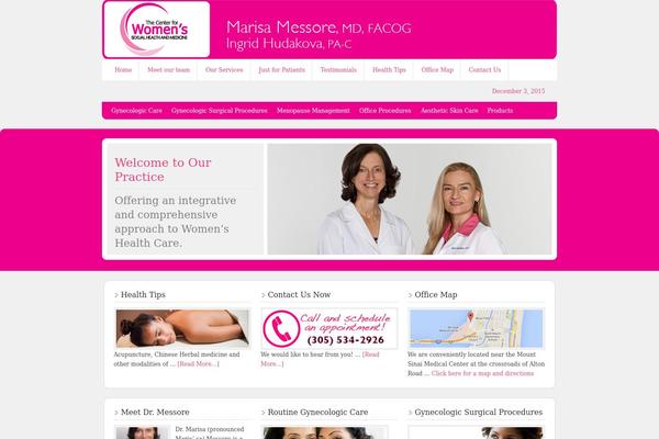 Enterprise theme site design template sample