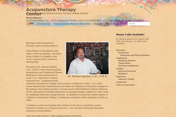 Koi theme site design template sample