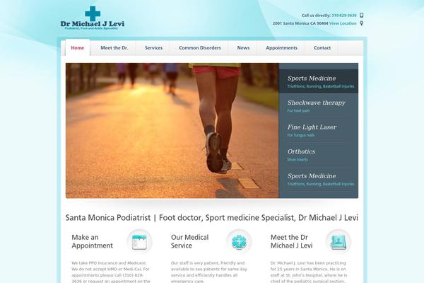 Medica Parent theme site design template sample