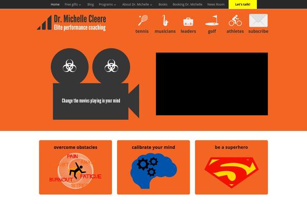 Vertigo theme site design template sample