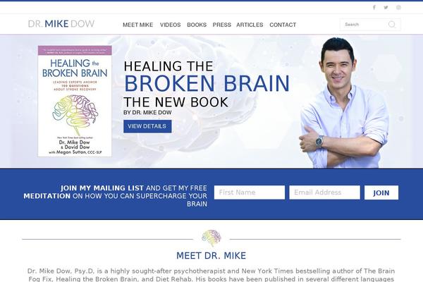 drmikedow.com site used Pressive-child