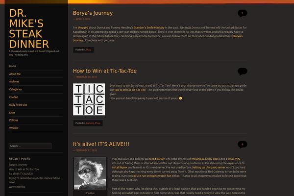 Sunspot theme site design template sample