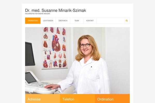 MediCure theme site design template sample