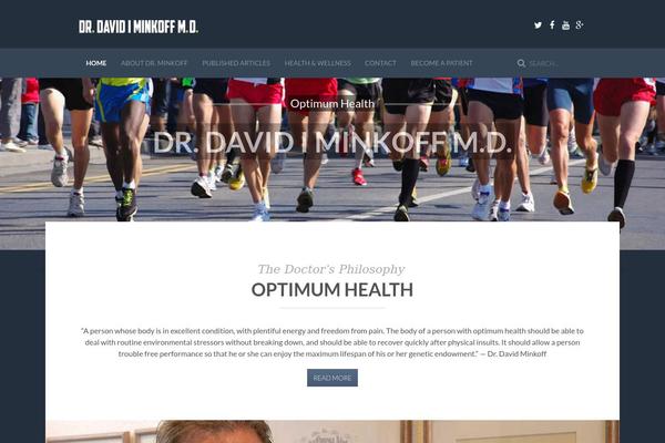 Eat theme site design template sample