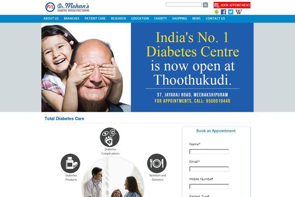 Doctor theme site design template sample