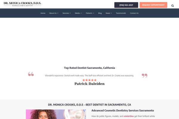 Highend Child theme site design template sample