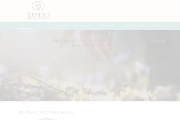 Vihara theme site design template sample