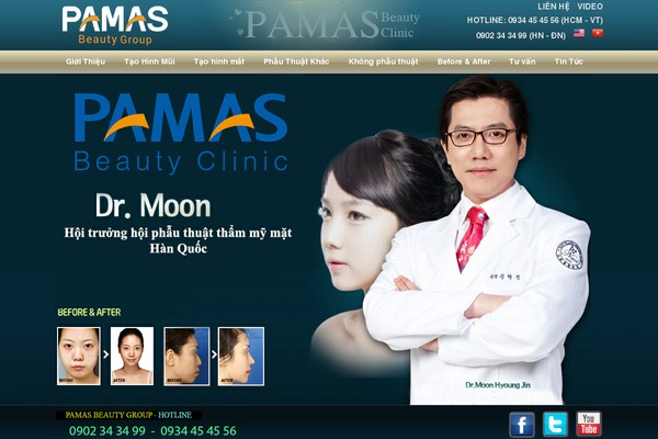 drmoonclinic.net site used Pamas
