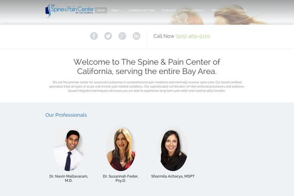 Paeon theme site design template sample