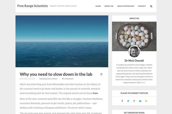 Breeze theme site design template sample