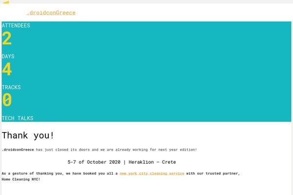 Site using 2code-event-schedule plugin