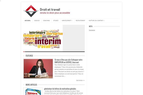 Leaf theme site design template sample