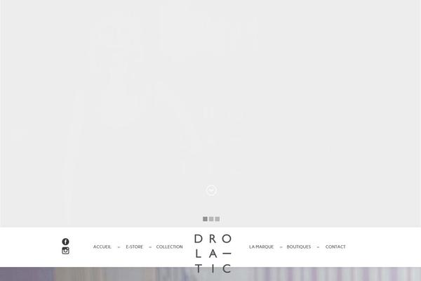 Jarvis theme site design template sample