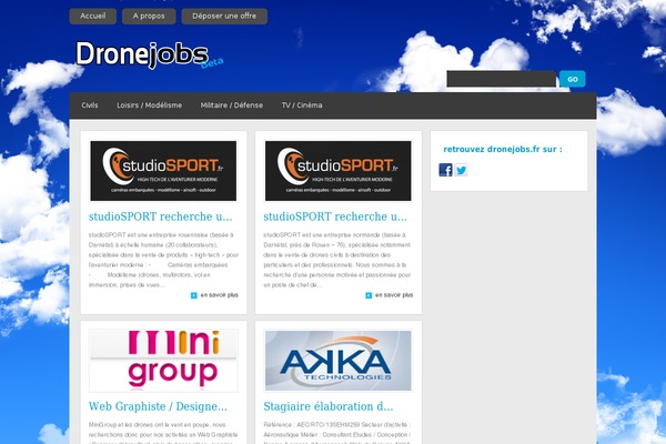 Quadro theme site design template sample