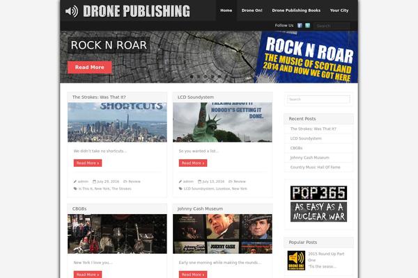 Engrave (Lite) theme site design template sample