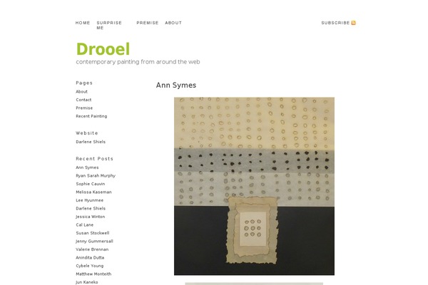 Thesis 1.7 theme site design template sample