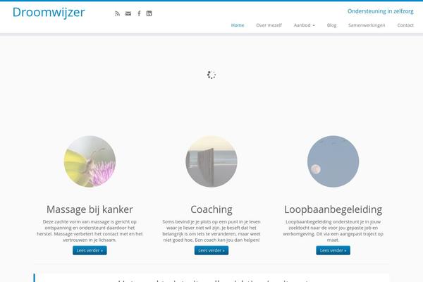 Customizr theme site design template sample