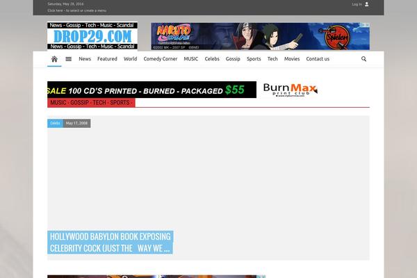 drop29.com site used Newspaper