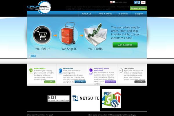drop360.com site used Drop