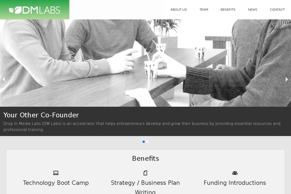 dropinmedialabs.com site used Dm_labs_2014