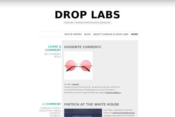 Chunk theme site design template sample