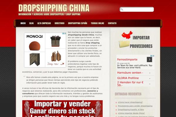 Frantic theme site design template sample