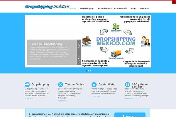 Biznez Lite theme site design template sample