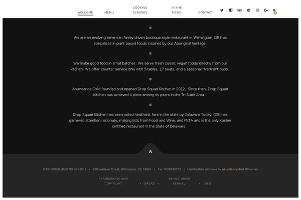 Site using Retail-menu-cards plugin