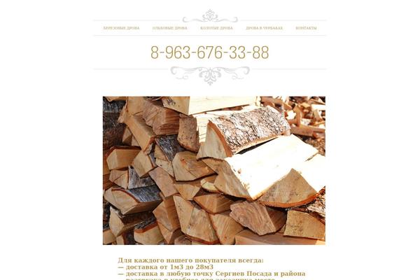Typominima theme site design template sample
