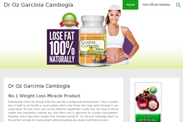 Radiate theme site design template sample